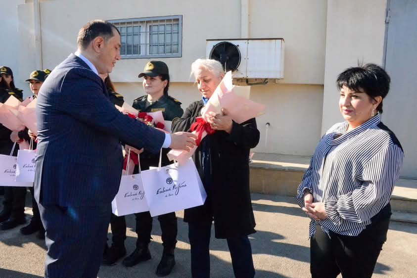 Penitensiar xidmətdə Beynəlxalq Qadınlar Günü ilə bağlı tədbir keçirildi - FOTOLAR